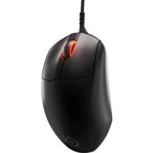 SteelSeries Prime+ Precision Esports RGB Wired Gaming Mouse, 18K CPI TrueMove Pro Sensor, IPS 450 on SteelSeries QcK Surfaces, 5 Programmable Buttons, Magnetic Optical Switches, Black | 62490