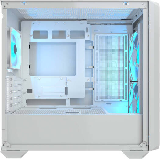 Cougar MX600 RGB ATX Mini Tower Case, 3x Pre-Installed ARGB Fans, Up to 360mm Radiator Support, 10x Max Number of Fans, PWM & RGB Hub Sync with M/B, 2x 3.5" Bay, White | 385GC90.0002 - Image 7