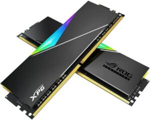 ADATA XPG Spectrix D50 ROG 16GB (2x8GB) DDR4 RGB Desktop Memory Kit , 3600MHz Memory Speed, PC4-28800, CL17-21-21 , U-DIMM 288-Pin, ‎1.35 Volts, Gray | AX4U36008G17H-DC50R