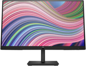 HP P22 G5 Monitor, 22" IPS Display, FHD Resolution, 75Hz Refresh Rate, 5ms (GtG with Overdrive) Response Time, On-Screen Controls, Low Blue Light Mode, Anti-Glare, Black | 64X86AS#ABV