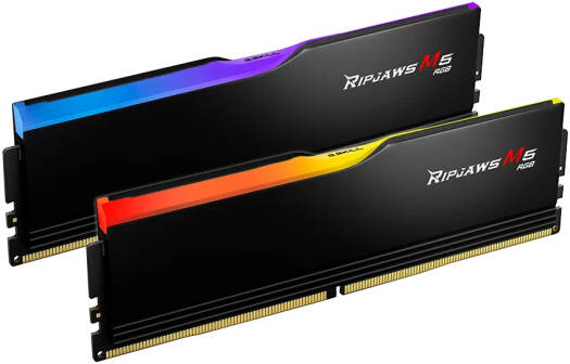 G.SKILL Ripjaws M5 RGB Series 32GB (2x16GB) DDR5 Dual Channel Desktop Memory, 6400 MT/s Memory Speed, CL36-48-48-102 Latency, 1.35V Voltage, Intel XMP 3.0, Black | F5-6400J3648F16GX2-RM5RK - Image 3