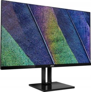 AOC 24V2Q 23.8" Full HD moving pictures IPS display, 75Hz refresh rate and 5 ms response time , FreeSync | 24V2Q