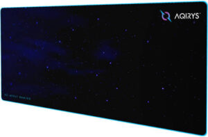 AQIRYS Parsec XL Mousepad, Microfiber Textile Surface, 900 x 400 x 3 mm Dimension, High-Quality Non-Slip Rubber Base, Waterproof, Extra Large | AQRYS_PARSECXL