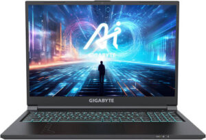 GIGABYTE G6 KF (2024) Gaming Laptop, 16" WUXGA 165Hz Display Intel Core i7-13620H, 32GB RAM, 1TB SSD, GeForce RTX 4060 8GB GPU, English Keyboard, Windows 11 Home, Black | G6 KF-H3US864KH
