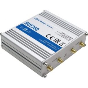 Teltonika RUT360 Industrial 4G LTE CAT6 Router 802.11 b/g/n WiFi, 2x2 MIMO, 10.5W, Rugged Aluminium, Speeds up to 300Mbps. | RUT360