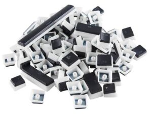 Glorious Mechanical Keyboard Keycaps, 104 Key ABS Doubleshot | G-104-AURA