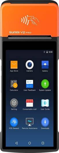 Sunmi V2 Pro 4G Android Handheld POS Terminal with Printer WiFi NFC Mobile POS Devices Thermal Ticket Portable Printer | Sunmi V2 Pro | T5921