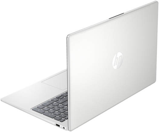 HP 15-FC0003NIA Laptop, 15.6" FHD 1920 x 1080 Display, AMD Ryzen 5-7520U Processor, 8GB RAM, 512GB SSD, AMD Radeon Graphics, ENG Keyboard, Free DOS, Natural Silver | 7K2M6EA - Image 5