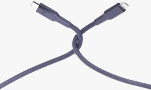 Powerology New Braided Type-C to Lightning Cable 2M PD 60W - Purple | P23BRCL2PU