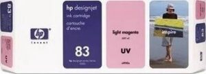 HP 83 680-ml Light Magenta DesignJet UV Ink Cartridge | C4945A