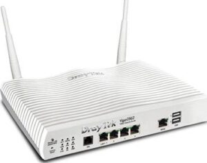 DrayTek Quad-WAN ADSL2+/VDSL2 WiFi 4 Router w/ Load Balancing, VPN & 3G/4G LTE Support (300Mbps N) | Vigor2862n