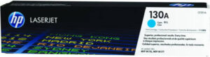 HP 130A Cyan Original LaserJet Toner Cartridge, 1,000 Pages Yield, Standard Size | CF351A