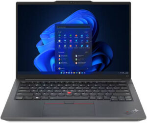Lenovo ThinkPad E14 Gen 5 Laptop, 14" WUXGA IPS Display, Intel Core i7-13700H Processor, 16GB RAM, 512GB SSD, Integrated Intel Iris Xe Graphics, Backlit ENG K/B, FreeDos, Graphite Black | 21JK00DAGP