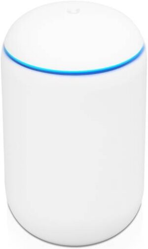 Ubiquiti UniFi Dream Machine, Dual Band 802.11ac, 4-Port Gigabit, Arm Cortex-A57 1.7 GHz Quad-Core Processor, White,  | UDM