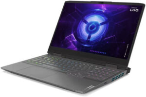 Lenovo LOQ 15IRH8 Gaming Laptop, 15.6" FHD IPS G-Sync Display, Intel Core i7-13620H CPU, 16 GB RAM, 512 GB SSD, GeForce RTX 4060 GPU, English Backlit Keyboard, DOS , Storm Gray | 82XV00JVPS