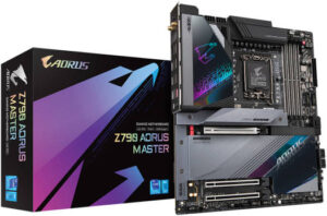 GIGABYTE Z790 AORUS MASTER LGA 1700 E-ATX Motherboard, Z790 Chipset, 4 x DDR5 DIMM, Supporting Up to 128GB, Wi-Fi 6E AX1690, Bluetooth 5.3, 1x PCI Express x16, 3x USB Type-C | Z790 AORUS MASTER