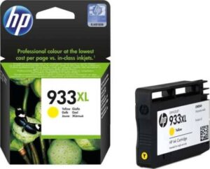 HP 933XL High Yield Yellow Original Ink Cartridge | CN056AE