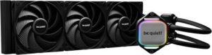 Be Quiet! Pure Loop 2 360mm CPU Liquid Cooler, 3x Pure Wings 3 120mm PWM High-Speed Fans, 5500 RPM Pump Speed, 2100 RPM Fan Speed, 59.6 CFM Airflow, Copper / Nickel Plated Case Material, Black | BW019