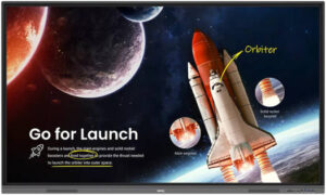 BenQ Essential Series 4K Education Interactive Display, 75" IPS Display, Infrared Touch Technology, 8ms Response Time, A55 x4 CPU, G52 MP2 GPU, Free VESA Mount, 4xHDMI Ports | RE7503