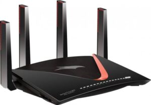 NETGEAR Nighthawk Pro Gaming XR700 WiFi Router with 6 Ethernet Ports and Wireless Speeds Up to 7.2 Gbps, AD7200, Optimized For The Lowest Ping | XR700