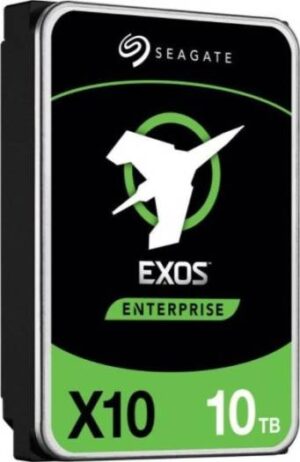 Seagate Exos X10 10TB (Helium) 7200 RPM SAS 12Gb/s 256MB Cache Standard Model 512e 3.5'' Internal Hard Drive | ST10000NM0096
