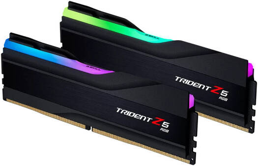 G.SKILL Trident Z5 RGB Series 64GB (2x32GB) DDR5 Dual Channel Desktop Memory Kit, 6000 MT/s Memory Speed, CL32-38-38-96 Latency, 1.40 Voltage, Intel XMP 3.0, 288-Pin, Black | F5-6000J3238G32GX2-TZ5RK - Image 3