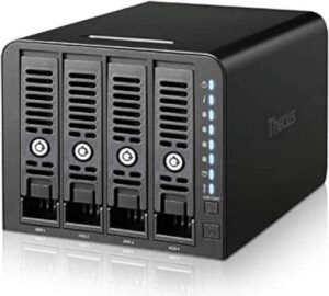 THECUS N4350 4-BAY SOHO NAS Marvell Armada 388 Dual Core 1.8 GHz SoC,1GB DDR4 on board, 1 x Giga Port, USB 3.0 port x2 (Rear)