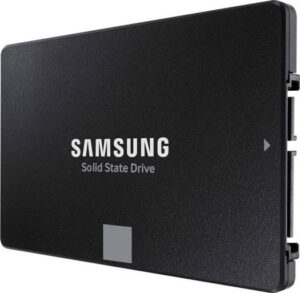 Samsung 870 EVO 4TB 2.5 Inch SATA III Internal SSD, Up to 560 MB/s Seq Read & 530 MB/s Seq Write Speed, V-NAND Technology, 1GB LPDDR4 Cache, MKX Controller, 1.5 M Hrs. MTBF, Black | MZ-77E4T0BW