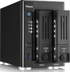 Thecus N2810 PLUS 2-Bay SOHO Diskless NAS Box | N2810 PLUS
