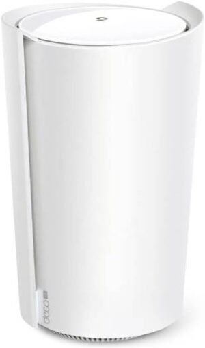 TP-Link Deco X50 5G AX3000 Whole Home Mesh Wi-Fi 6 Gateway, 1 Pack, Supports Sub-6 GHz 5G Technology, AX3000 Dual-Band Wi-Fi 6 Speed, 2.5 Gigabit Wired Connections, White | Deco X50-5G