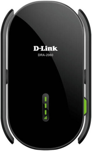 D-Link AC2000 Mesh Range Extender, Dual-Band Connectivity, 2.4GHz & 5GHz Frequency, Up to 1733 Mbps Data Signal Rate, 10/100/1000 Gigabit Ethernet Port, 50 Pieces, Black | DRA-2060