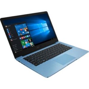 Avita Pura Laptop - AMD Ryzen R5-3500U Processor, 8GB RAM, 512GB SSD, AMD Radeon Vega 8 Graphics, 14-Inch Display, Window 10 Home, Crystal Blue with 3 in 1 Sleeve (Grey) | NS14A6MEV561-CBGYB