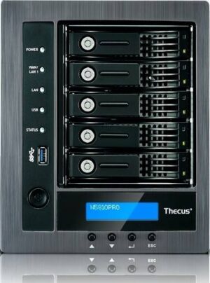 Thecus N5810PRO 5-Bay SOHO Diskless NAS Box | N5810PRO