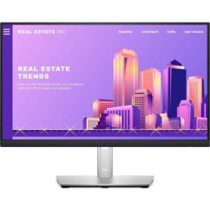 Dell P2222H 21.5'' FHD IPS Monitor, 1920x1080 Resolution, 60Hz Refresh Rate, 5 ms / 8ms Response Time, 16 9 Aspect Ratio, White LED Edgelight, sRGB 99%, Vesa 100mm, HDMI, DP | P2222H