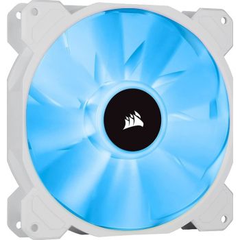 Corsair iCUE SP140 Dual Fan, RGB Elite Performance, 140mm White PWM, Kit with Lighting Node CORE | CO-9050139-WW - Image 4