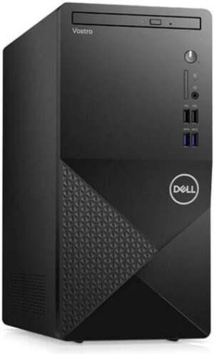 Dell Vostro 3910 Tower Computer, Intel Core i5-12400 2.50GHz Processor, 8GB DDR4 RAM, 256GB Storage, Intel UHD Graphics, Free DOS, Black | VOS-3910-6-MT