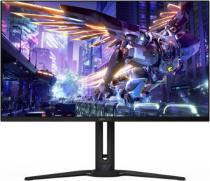 Gigabyte Aorus FO32U2P Gaming Monitor, 32" 4K UHD OLED Display, 240Hz Refresh Rate, 0.03ms (GtG) Response Time, Tactical Switch, Daisy Switch, 6 Axis Color Control, Black | FO32U2P-EK