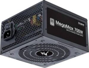 Zalman 700W ATX Standard Power Supply - MegaMax - (Active PFC/80 PLUS White) | ZM700-TXII