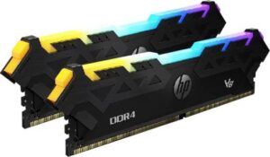 HP V8 RGB RAM, 16GB, 2 x 8GB DDR4, 3600mHz U-Dimm, CL18 | 8MG07AA