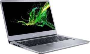 Acer Swift 3 SF314 - AMD Ryzen 5-3500U Quad Core 2.10GHz, 8G DDR4 RAM, 512G SSD, 14" FHD IPS, Window 10 Sparkly Silver | NX.HEYEM.001