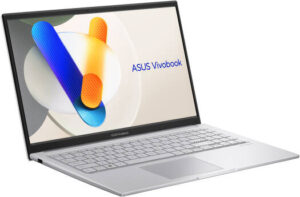 ASUS Vivobook 15 X1504VA Laptop, 15.6" FHD IPS 60Hz Display, Intel Core i7-1355U, 8GB RAM, 512GB SSD, Intel UHD Graphics, English Keyboard, FreeDOS, Cool Silver | 90NB10J2-M00H50