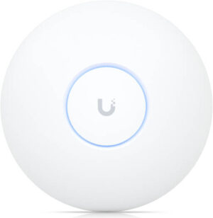 Ubiquiti U7 Pro Max Ceiling-mounted WiFi 7 Access Point, WiFi 7 with 6 GHz Support, 8 Spatial Streams, 500+ Connected Devices, 2.5 GbE Uplink, Whtie | U7-Pro-max
