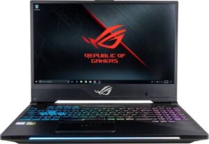 ASUS ROG Strix Scar II GL504GS Gaming Laptop (Intel i7-8750H, 16GB RAM, 512GB NVMe SSD, NVIDIA GeForce GTX 1070 8GB, 15.6" Full HD 144Hz IPS Slim Bezel, RGB Keyboard, Win 10 | GL504GS-DH76