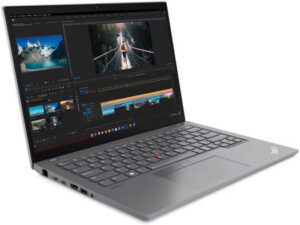 Lenovo ThinkPad T14 Gen 4 Laptop, 14" WUXGA IPS Touch Display, Intel Core i7-1355U, 16GB RAM, 512GB SSD, Intel Iris Xe Graphics, ENG Backlit K/B, Windows 11 Pro, Storm Grey | 21HD002BUS