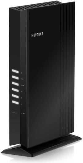 NETGEAR WiFi 6 Mesh Range Extender (EAX20), Add Up to 1,500 sq. ft. and 20+ Devices with AX1800 Dual-Band Wireless Signal Booster & Repeater (Up to 1.8 Gbps Speed), Black | EAX20-100EUS