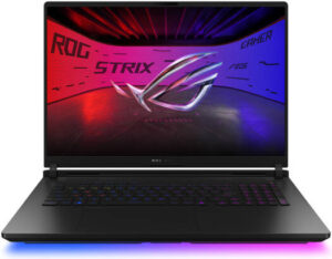 ASUS ROG Strix SCAR 18 Gaming Laptop, 18" 240Hz 2.5K WQXGA Display, Intel Core Ultra 9 275HX, 32GB RAM, 2TB SSD, RTX 5080 16GB Laptop GPU, Backlit English Keyboard, Win11, Black | 90NR0LI1-M007F0