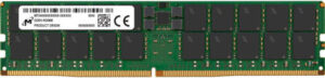 Crucial Micron 64GB 2Rx4 Dual Rank RDIMM Server Memory, DDR5-4800 Speed, CAS Latency 40-39-39 (JEDEC), 1.10 Voltage | MTC40F2046S1RC48BA1R