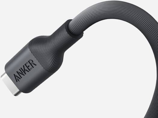 Anker 542 USB-C To C Cable Bio-Based 6ft, 25,000-bend Lifespan, Up To 100W Fast Charging And Data Transfer, Smartphones And USB Type C Devices, Black | A80F2H11 - Image 2