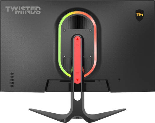 Twisted Minds TM27QHD180IPS Blaze Series Gaming Monitor, 27" QHD IPS Display, 180Hz Refresh Rate, 0.5ms Response Time, HDR Ready, 16.7M Colors, Black | TM27QHD180IPS - Image 2