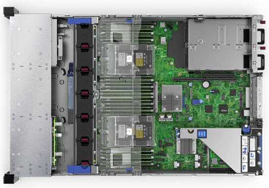 HPE ProLiant DL380 Gen10 2U Rack Server, Intel Xeon-Silver 4208 8-Core (2.4GHz 11MB), 64GB RAM, 4x 480 2.5" SATA SSD Smart Array P408i-a, SR 1Gb 4 port ETH Adptr, 2* 800W PSU | DL380-480 - Image 5